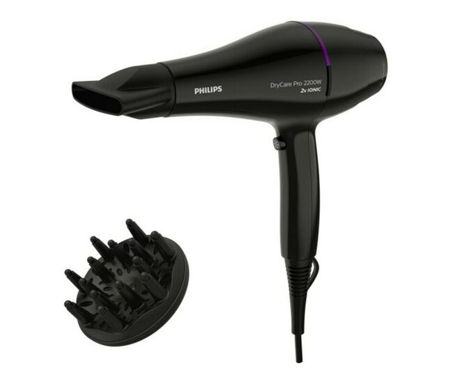 Secador de cabelo philips bhd274/00 2200w preto