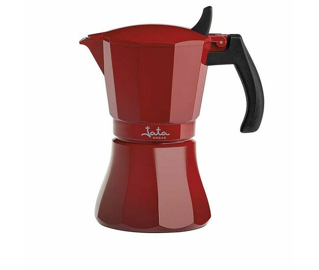 Cafetière italiana jata hcaf2012 * rouge alumínio (12 kopjes)