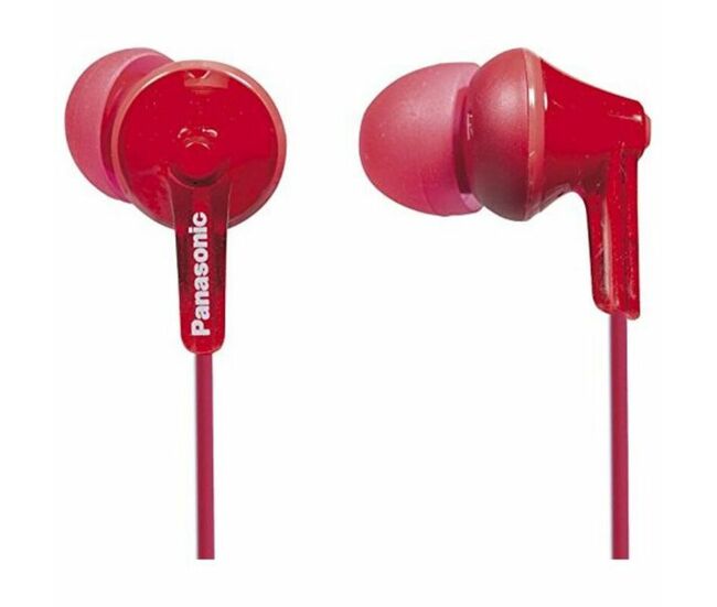 Écouteurs panasonic corp. rp-hje125e in-ear rouge