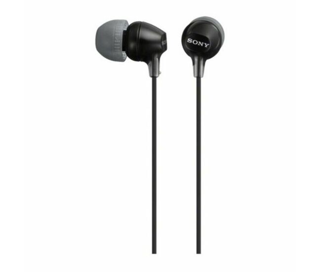 Auriculares sony mdr ex15lp in-ear preto