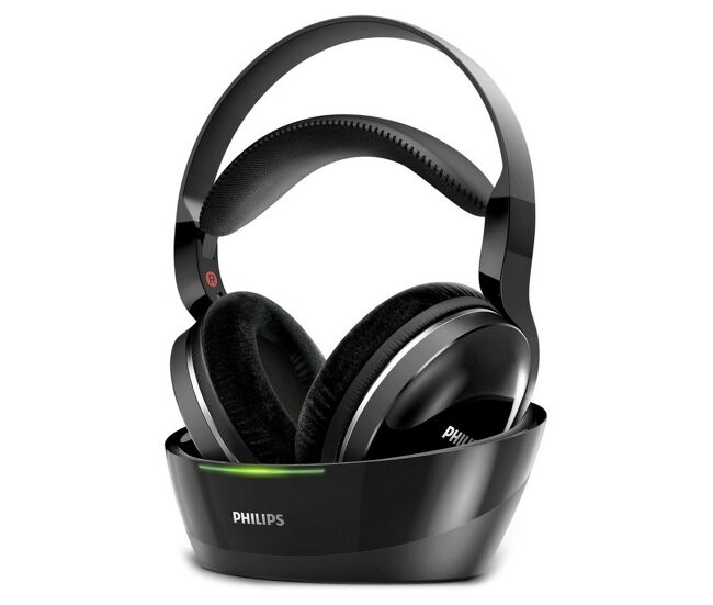 Auriculares de diadema philips preto sem fios