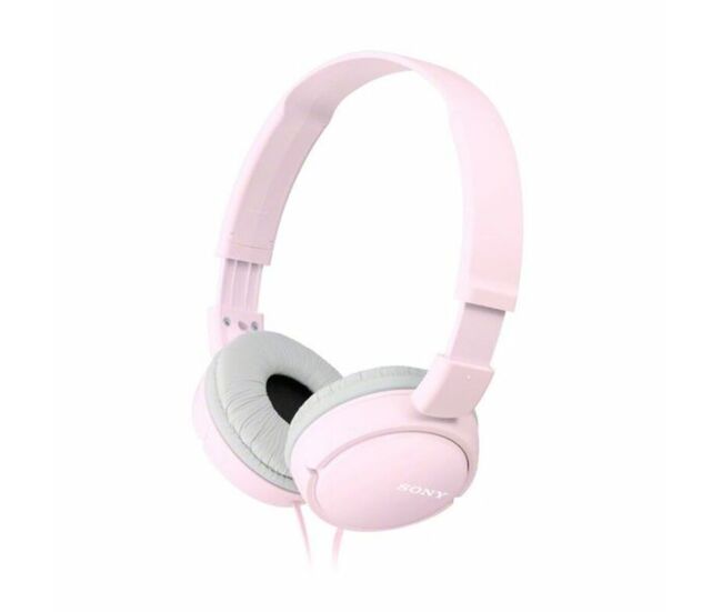Auriculares sony mdr zx110 cor de rosa diadema