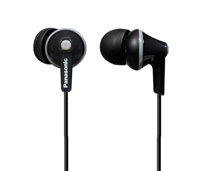 Écouteurs panasonic corp. rp-hje125e in-ear noir