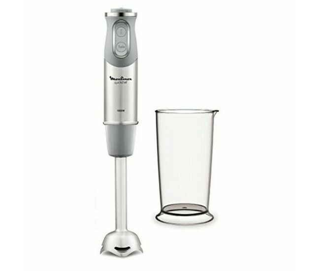 Batedora de mão moulinex quickchef dd65ad10 1000w cinzento 1000w