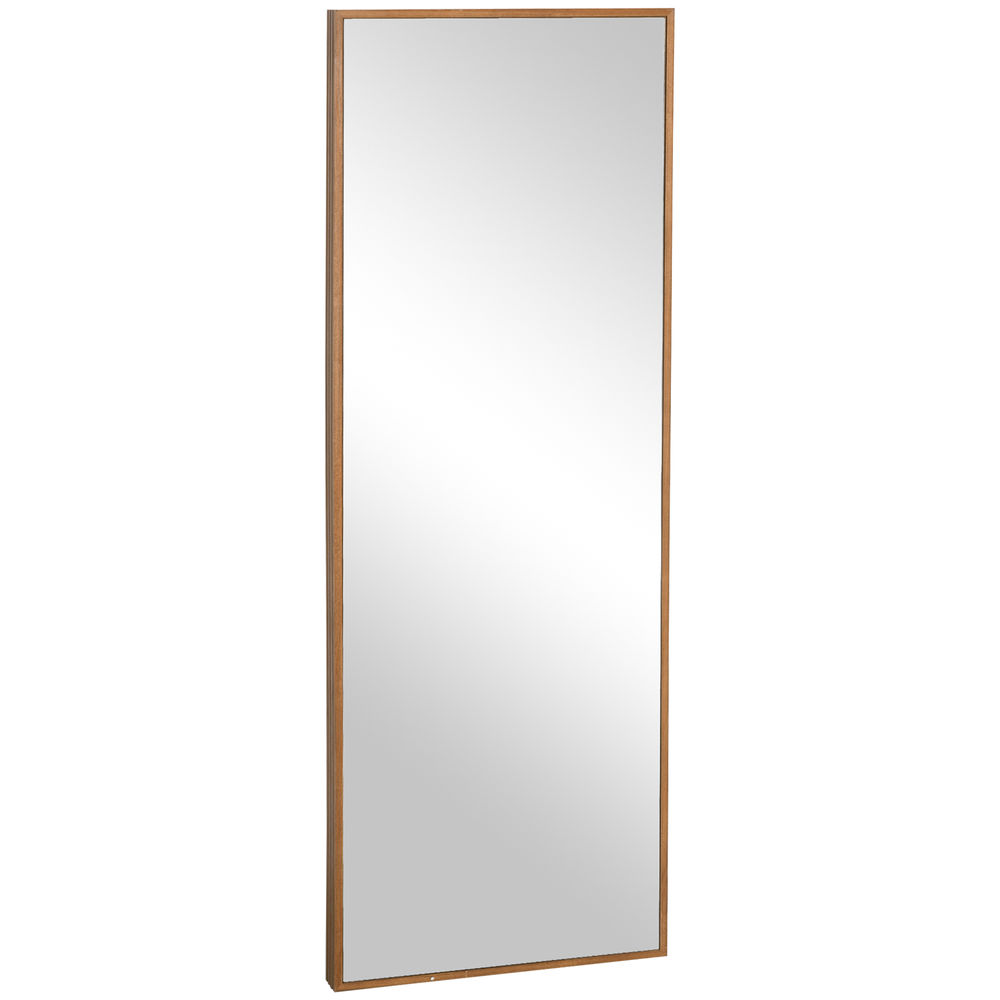 Espelho de Parede Madeira de Pinho, Vidro e MDF HOMCOM 45x125