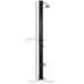 Duche Solar Exterior Liga de Zinco Outsunny Duche Solar Exterior Liga de Zinco Outsunny Preto