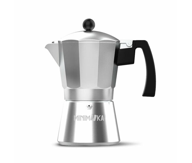 Cafetière italienne taurus kcp9009 9t mini moka argenté aluminium (9 tasses)