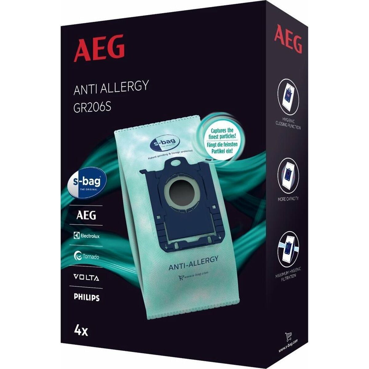 Bolsa Sobresselente para Aspirador GR206S     4UDS