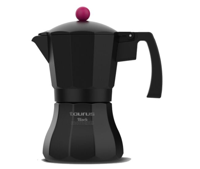 Cafeteira italiana taurus kcp9009i 9t preto alumínio (9 copos)
