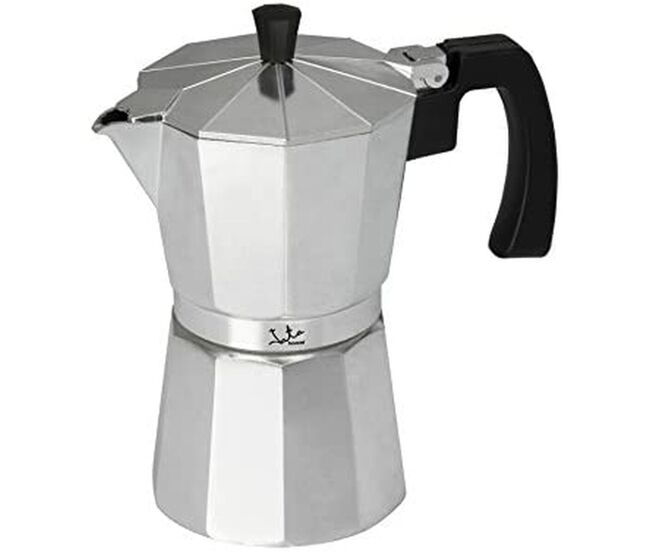 Cafeteira italiana jata cca6 prateado (6 copos)