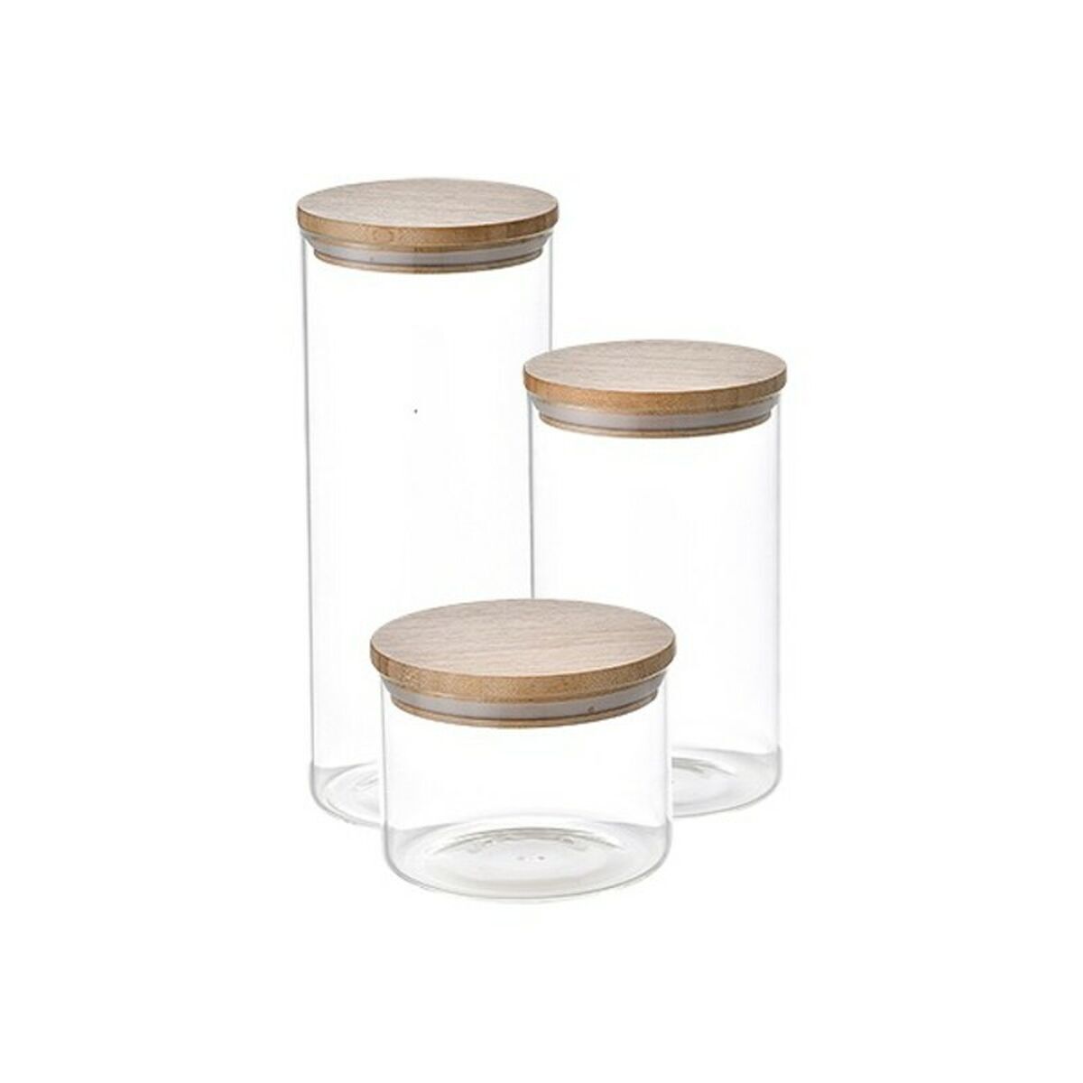 Conjunto de 3 Potes