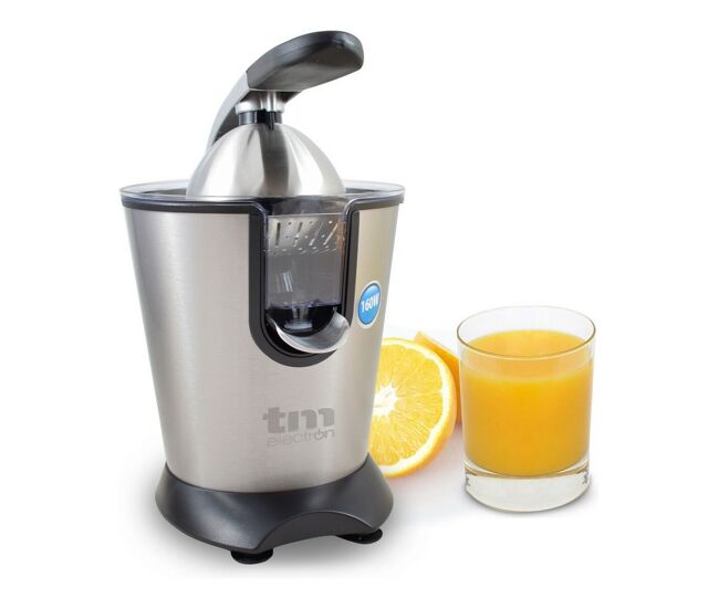 Espremedor électrique tm electron acier inox 160 w