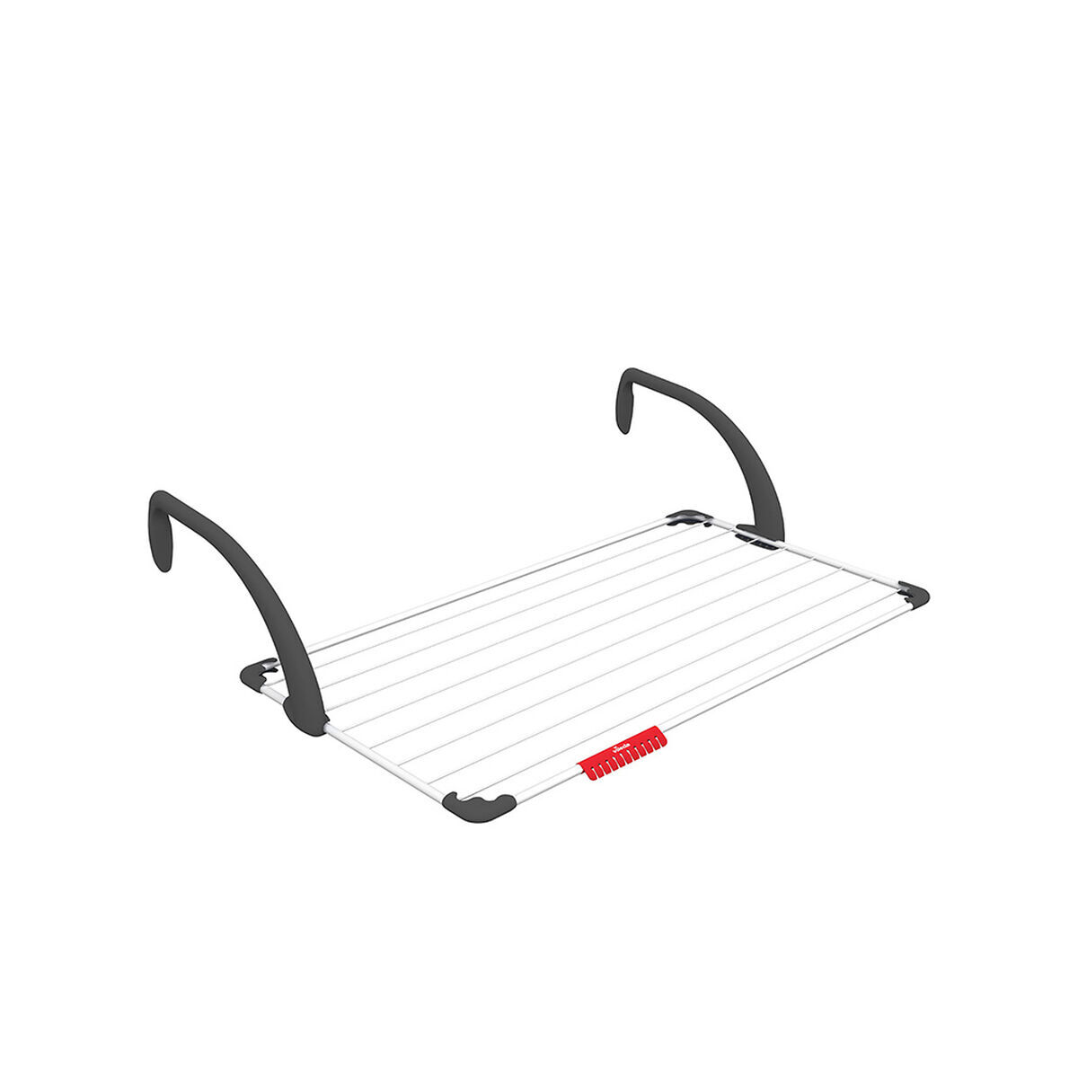 Estendal vileda 157229 sunset cj6 para pendurar em varanda acier blanc resina (110 x 56 x 28 cm) (10 m)