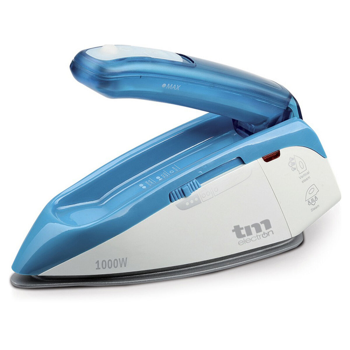 Ferro de vapor tm electron bleu 1085 w (de viagem)