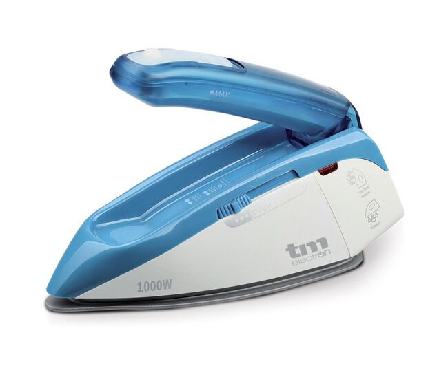 Ferro de vapor tm electron bleu 1085 w (de viagem)