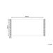 Beliani Pelos curtos KHENIFRA 80x150 Beliani Pelos curtos KHENIFRA 80x150 Branco/ Bege