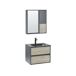 Beliani Mueble de baño TERUEL 60 Beliani Mueble de baño TERUEL 60 Cinza Azul