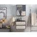 Beliani Mueble de baño TERUEL 60 Beliani Mueble de baño TERUEL 60 Cinza Azul