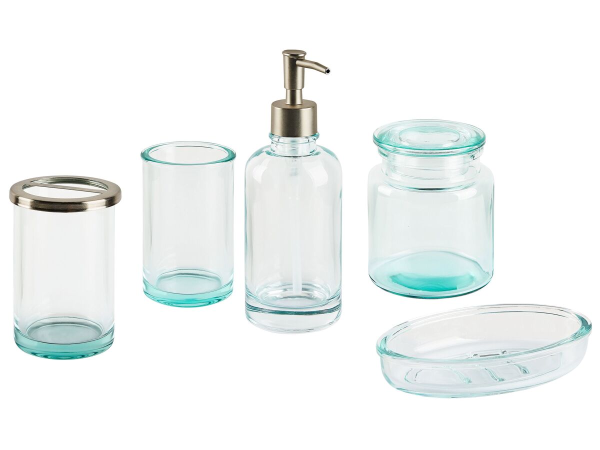 Beliani Conjunto de accesorios de baño AMARGA