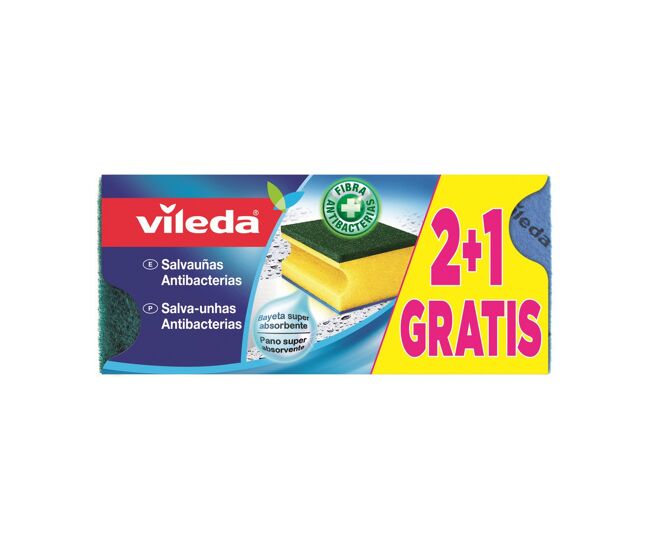 Pano de limpeza vileda verde