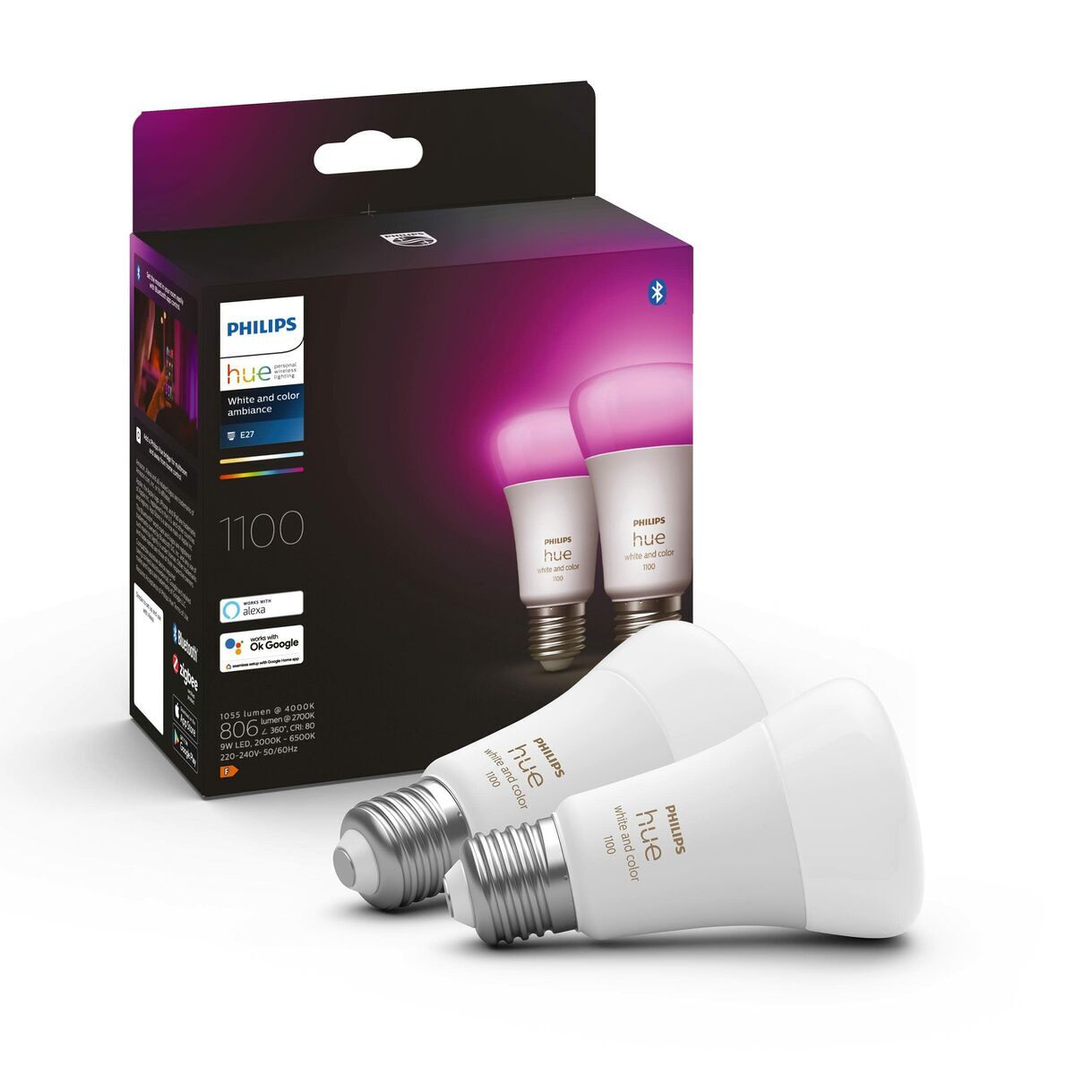Lâmpada inteligente philips hue