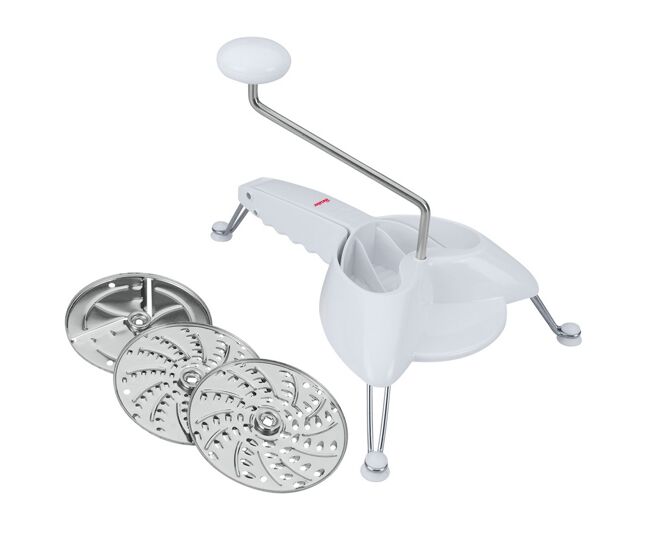 Ralador metaltex pernas blanc acier inox (ø 24 cm)