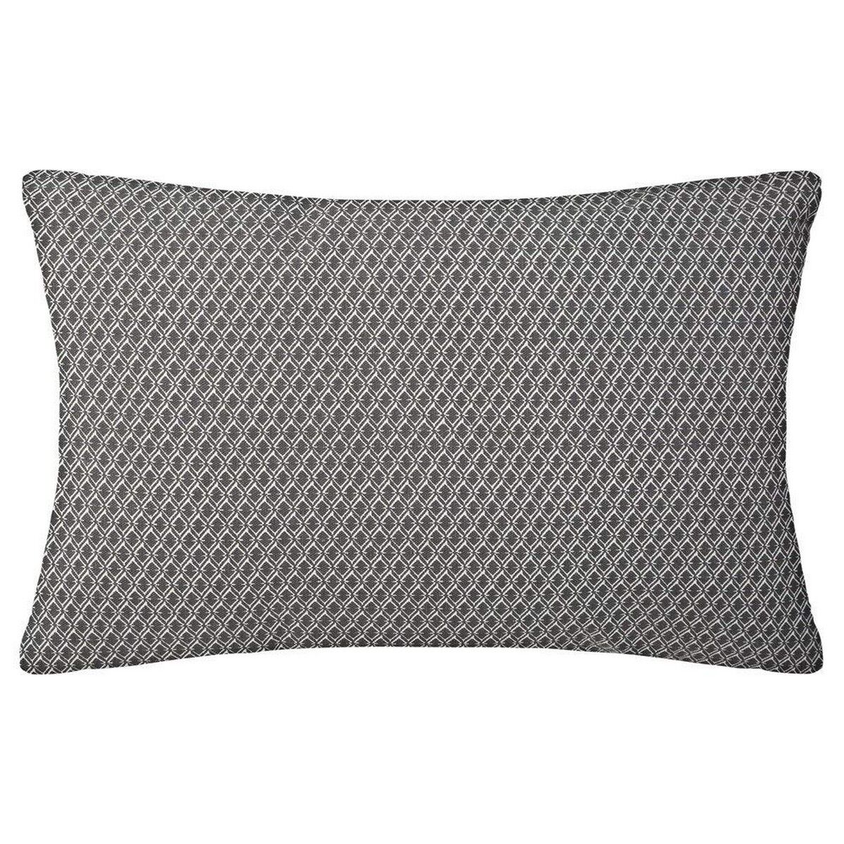 Almofada atmosphera otto cinzento algodão (50 x 30 cm)