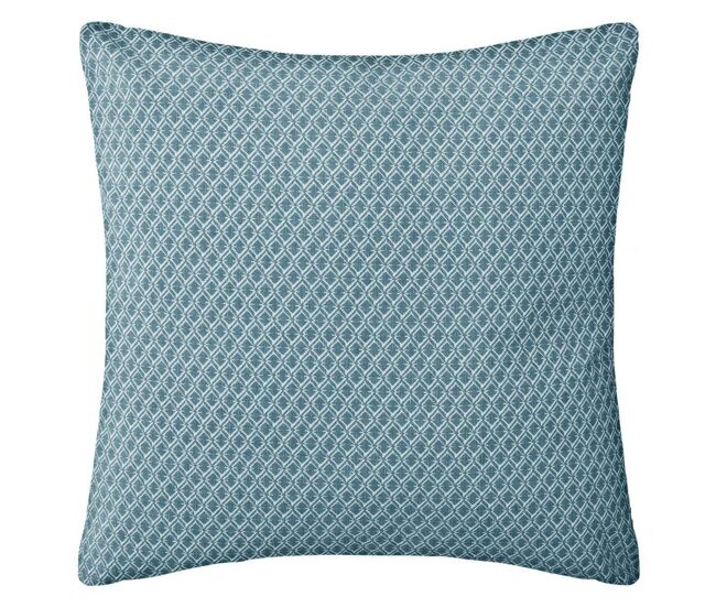 Almofada atmosphera otto azul algodão (38 x 38 cm)