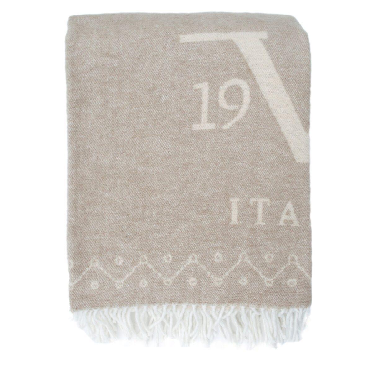 Manta com franjas Versace 19V69 Abbiglim