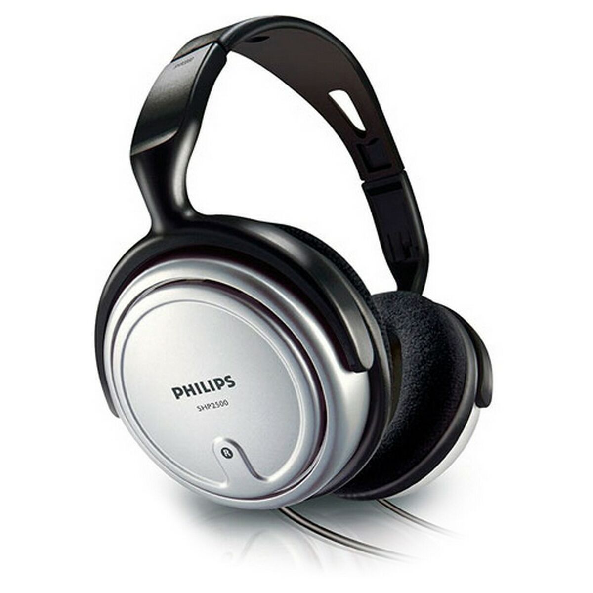 Auriculares de diadema philips 95 db tv preto com cabo