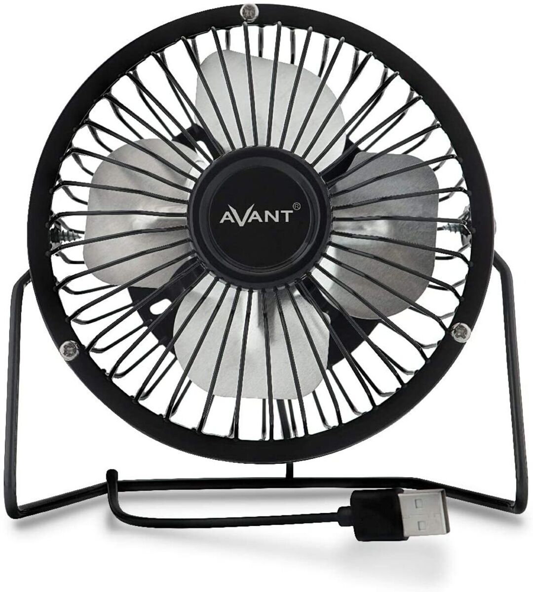 Avant ventilador usb | ventilador silencioso de mesa | ventilador usb silencioso | cabo de 1 metro incluído | 15cm 3 watts