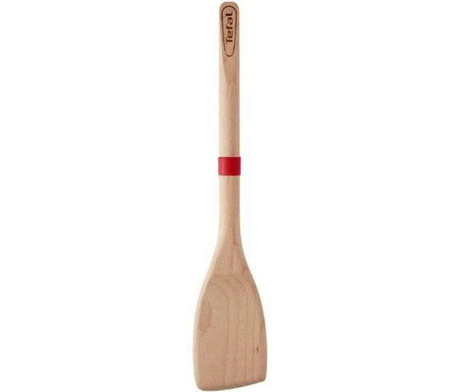 Espátula tefal k2300814 castanho madeira de faia 33 cm