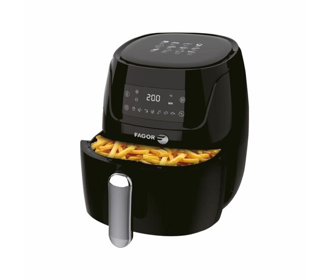 Fritadeira sem óleo fagor naturfry fge7822 preto 1800 w 5,7 l