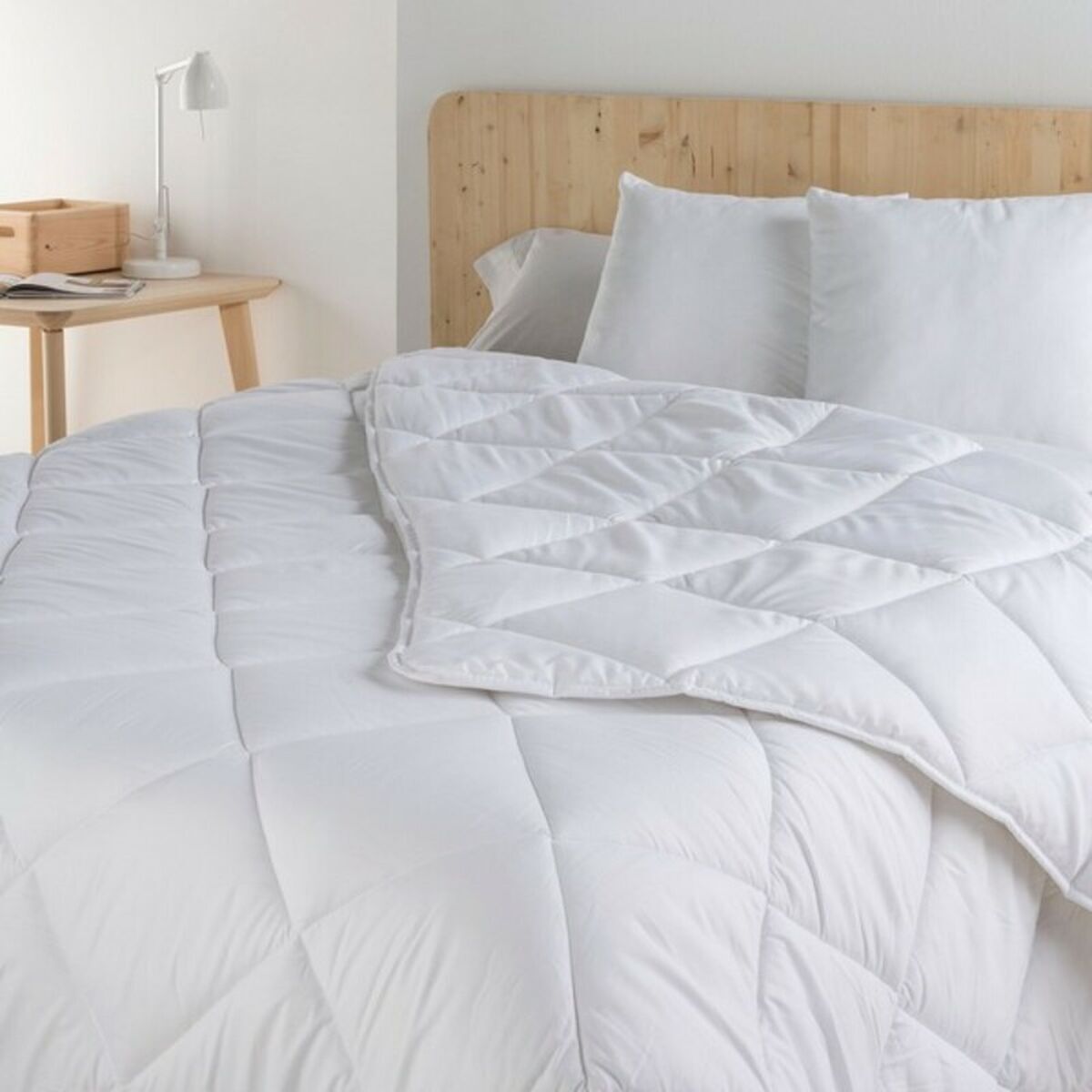 Enchimento nórdico naturals branco cama de 105 (180 x 220 cm)