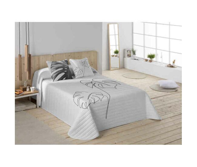 Colcha naturals bouti branco cama de 180 (270 x 260 cm)