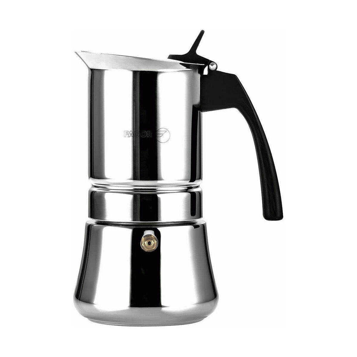 Cafetière italienne Fagor Etnica acier inoxydable 18/10 (6 tasses)