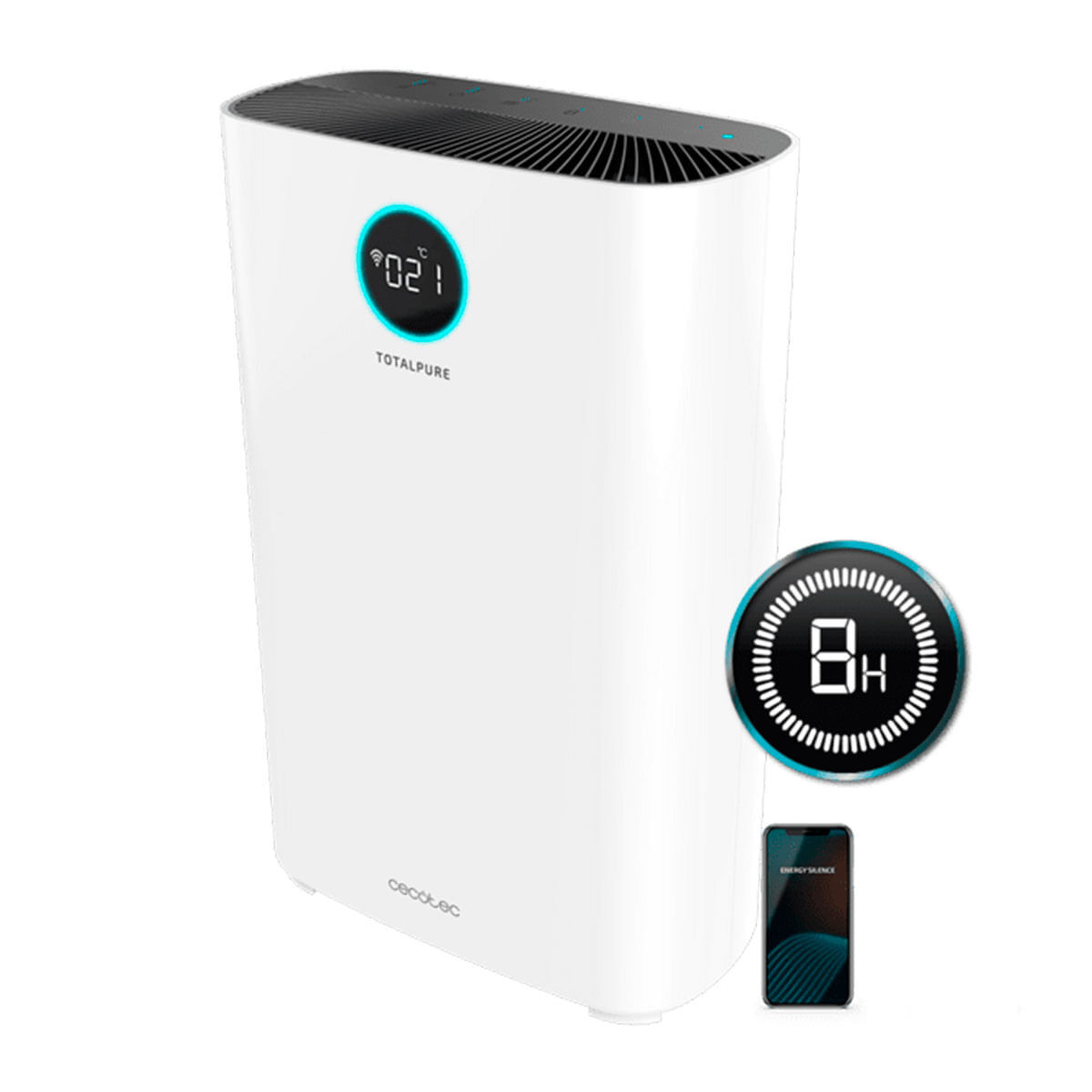 Purificador de ar cecotec totalpure 5000 connected