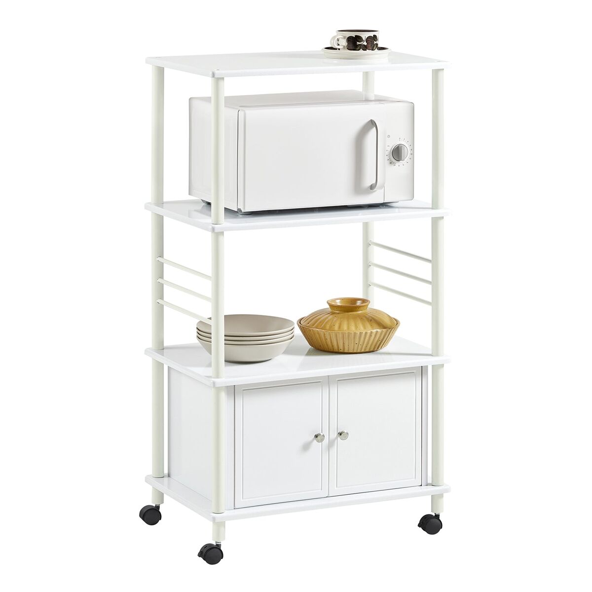 Estante de cozinha com rodas FRG12-W SoBuy 60