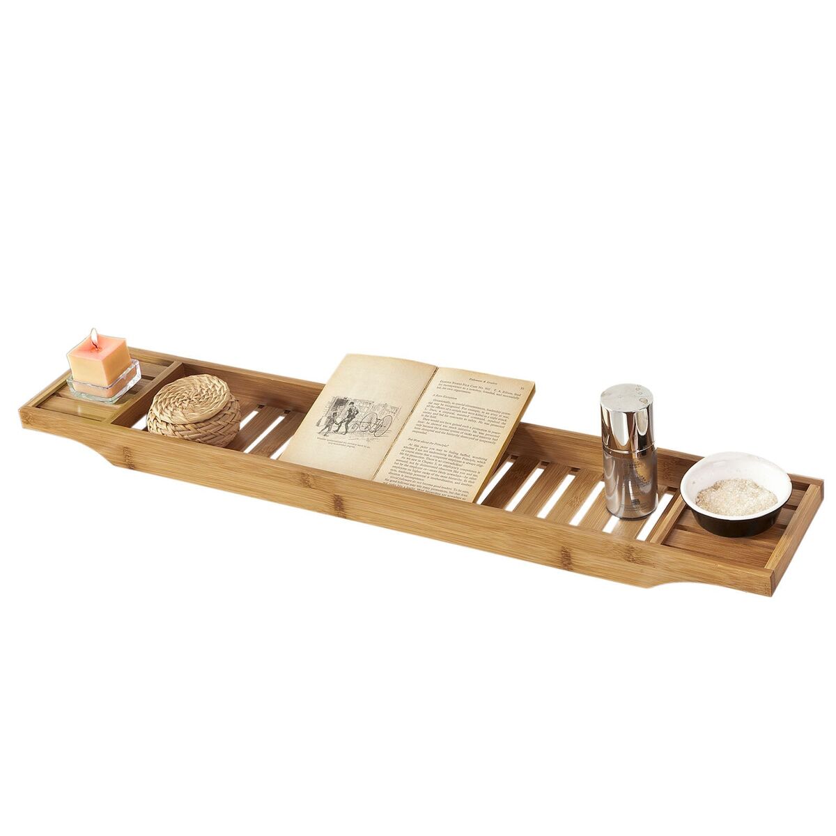 Bandeja de banho em bambu FRG212-N SoBuy