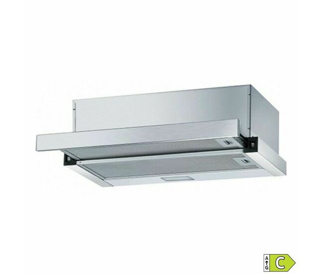 Extrator convencional mepamsa slimline 60x 60 cm 290 m³/h 65w c aço inoxidável
