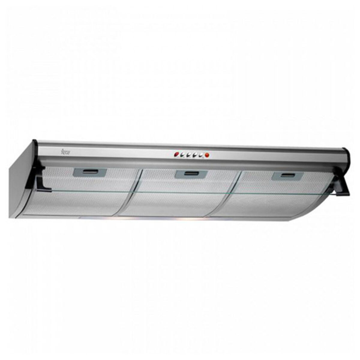 Extrator convencional teka 8421152146125 90 cm 375 m3/h 72 db 316w gris acier