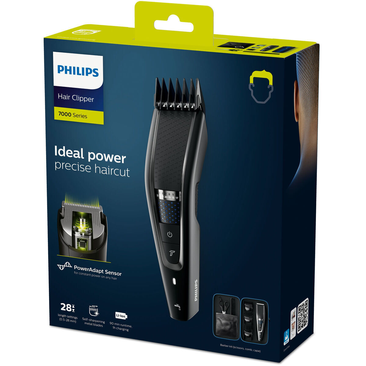 Aparador de Cabelo-Máquina de Barbear Series 7 HC7650/15