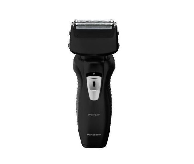 Machine de barbear électrique recarregável panasonic corp. wet&dry es-rw31-s503 led noir