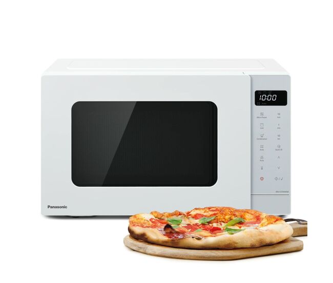 Microondas com grill panasonic corp. nnk35hwmepg 23l branco grill 1000 w