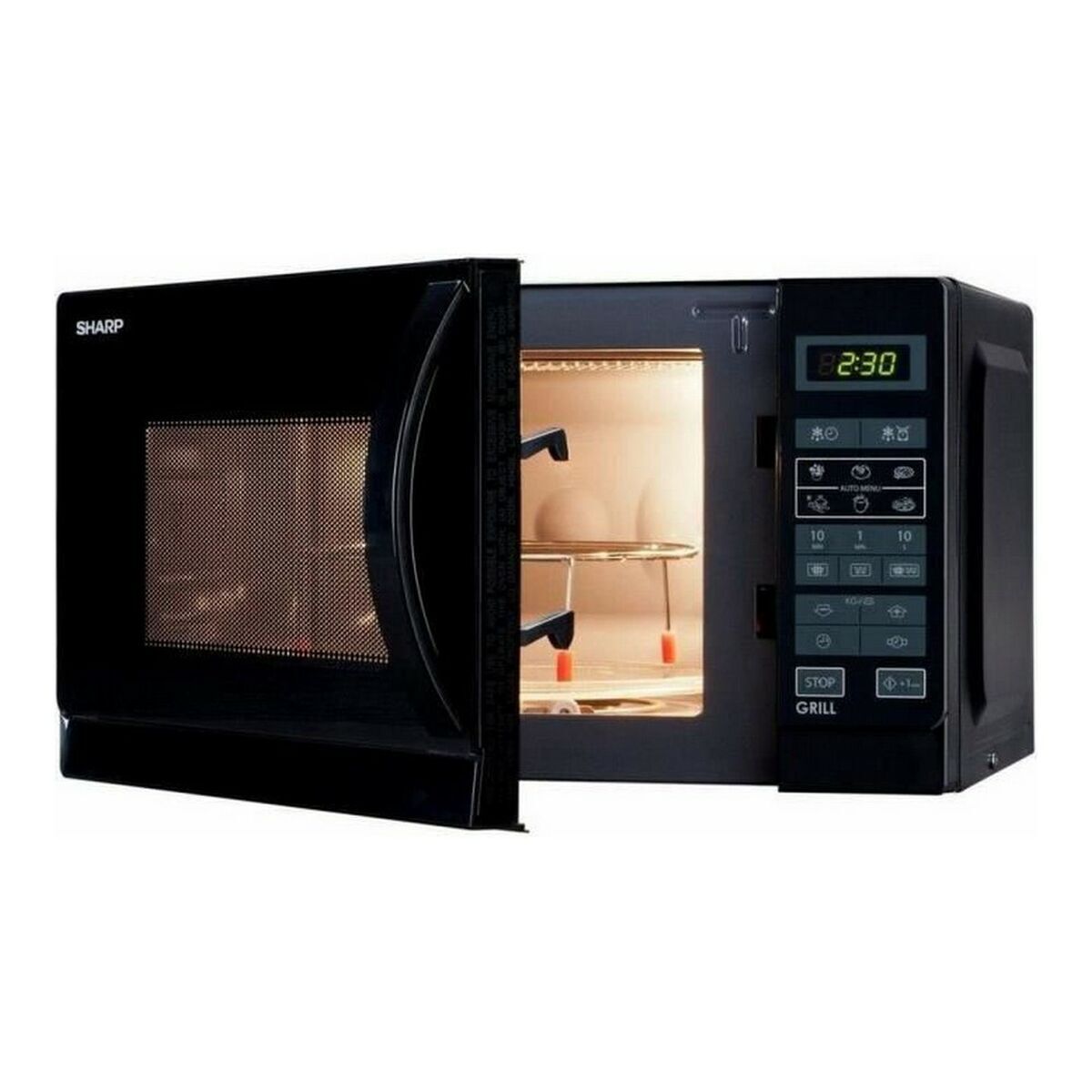 Microondas sharp r-742bkw 25 l 1000 w