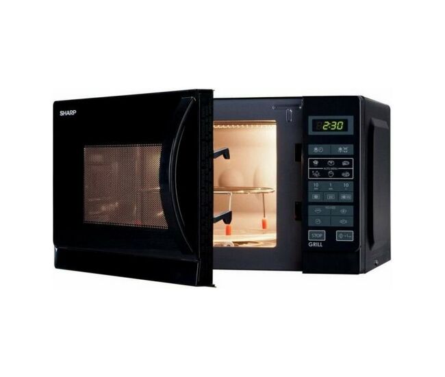 Microondas sharp r-742bkw 25 l 1000 w