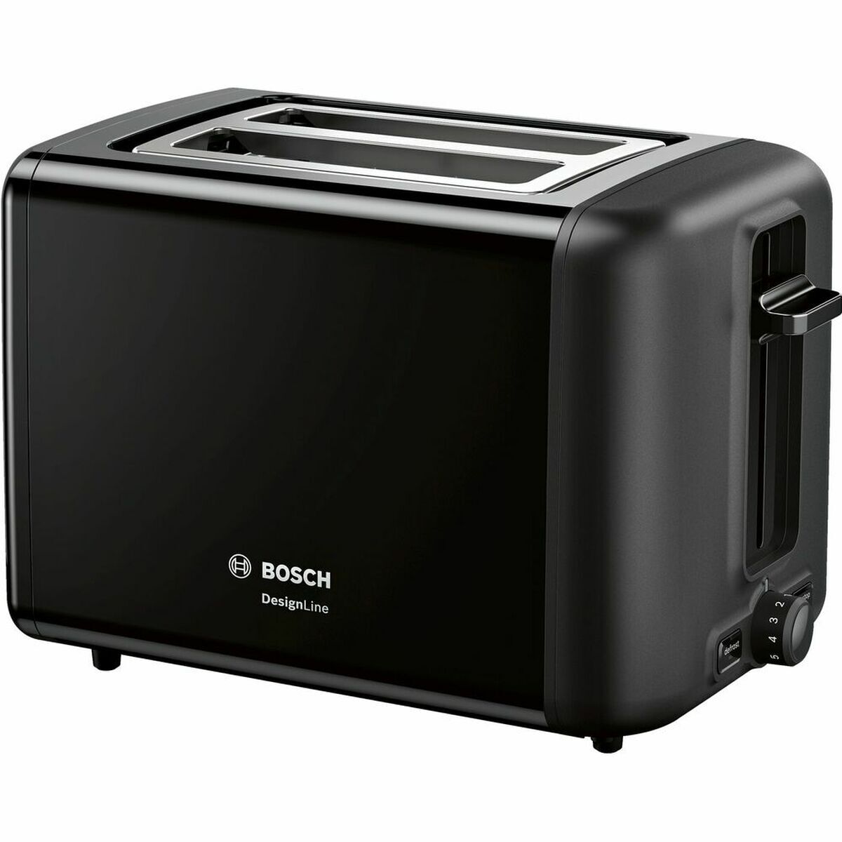 Torradeira bosch tat3p423 970 w preto/prateado
