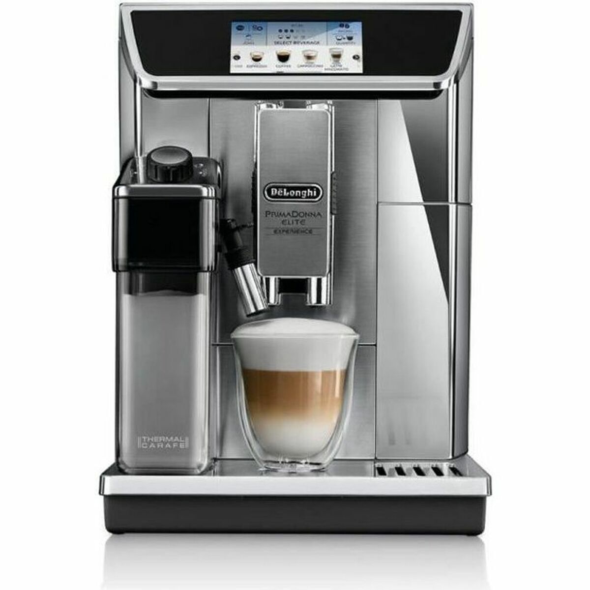 Cafetière superautomática delonghi ecam650.85.ms 1450 w gris