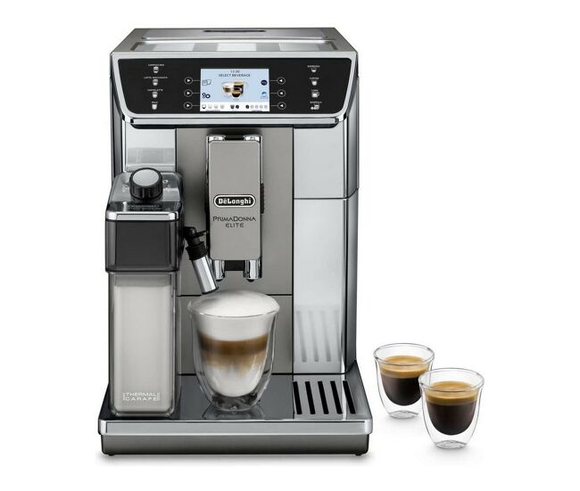 Cafeteira elétrica delonghi ecam65055ms 1450 w cinzento