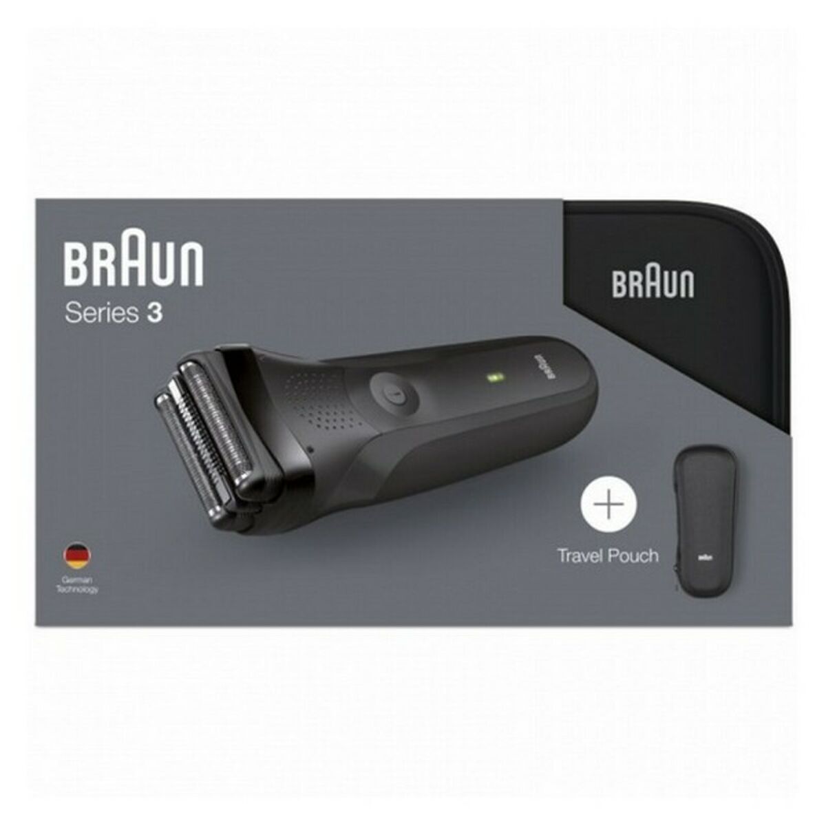 Braun Máquina De Barbear Series 3 300S Preto